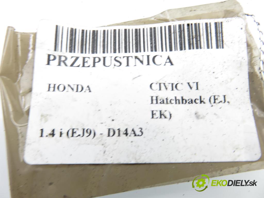 HONDA CIVIC VI Hatchback (EJ, EK) HB 1997 55,00 1.4 i (EJ9) - D14A3 1396,00 škrtíci klapka 1368000520 ; 0798003000 (Škrticí klapka)