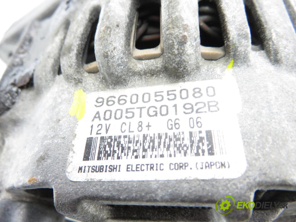 CITROEN C3 I (FC_) HB 2006 44,00 1.1 i - HFX (TU1A) 1124,00 Alternátor 9660055080 ; A005TG0192B (Alternátor)