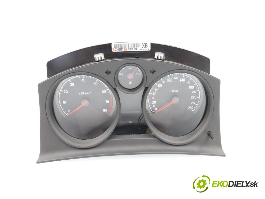 OPEL ZAFIRA B (A05) MINIVAN 2009 85,00 1.6 - Z 16 XER 1598,00 Prístrojovka elektrický 13308982