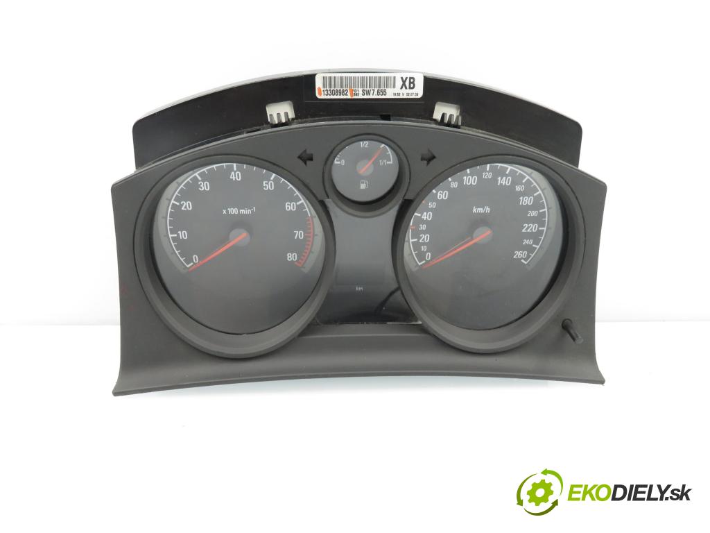 OPEL ZAFIRA B (A05) MINIVAN 2009 85,00 1.6 - Z 16 XER 1598,00 prístrojovka elektrický 13308982
