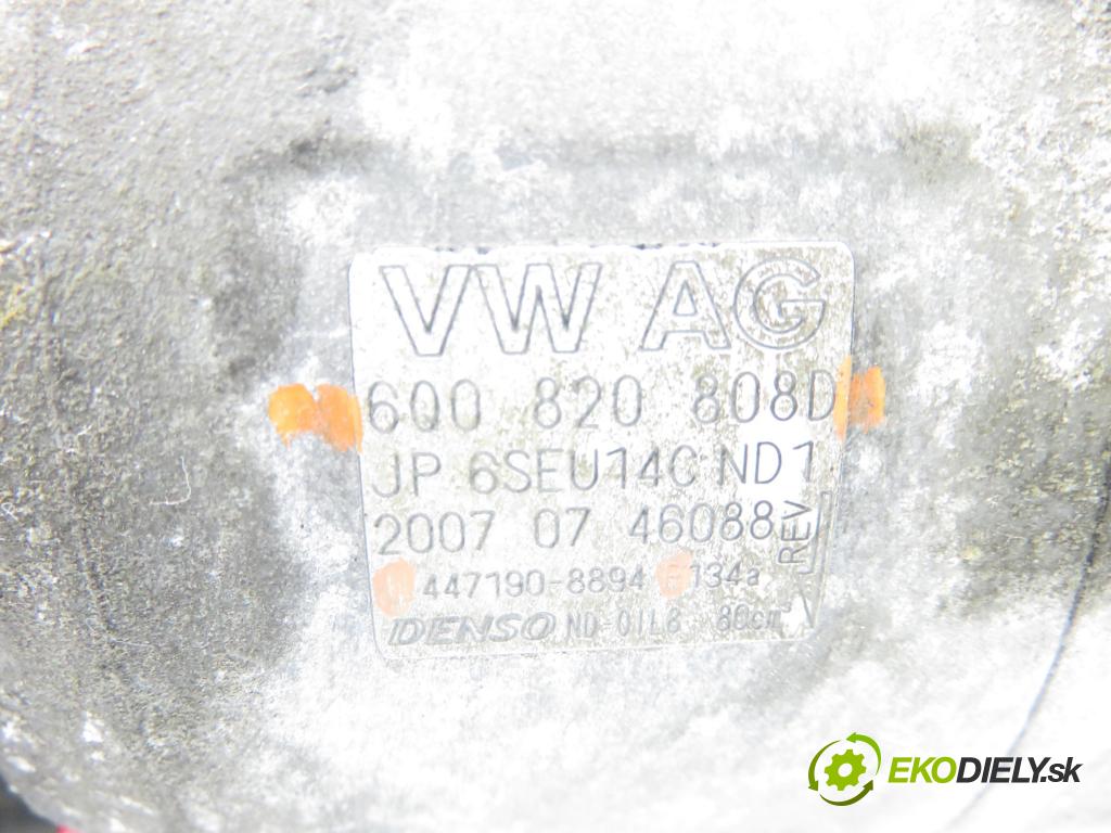 SKODA ROOMSTER (5J) KOMBIVAN 2006 51,00 1.4 TDI - BNM 1422,00 KOMPRESOR: klimatizácie 6Q0820808D ; 4471908894 (Kompresor klimatizácie)