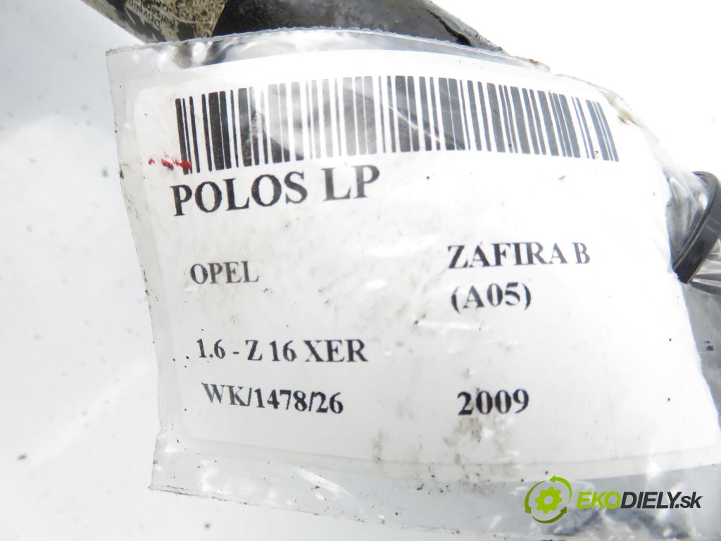 OPEL ZAFIRA B (A05) MINIVAN 2009 85,00 1.6 - Z 16 XER 1598,00 poloos LP