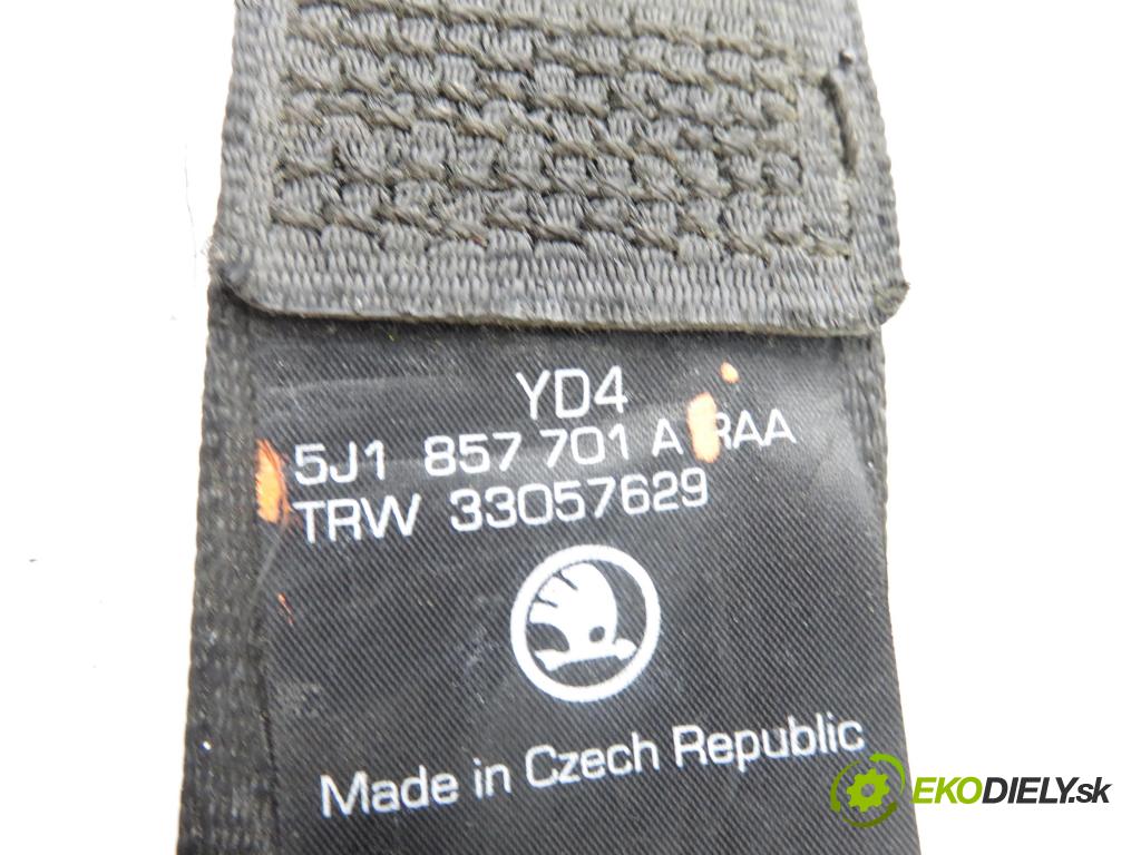SKODA ROOMSTER (5J) KOMBIVAN 2006 51,00 1.4 TDI - BNM 1422,00 držák BEZPEČNOST LP 5J1857701A