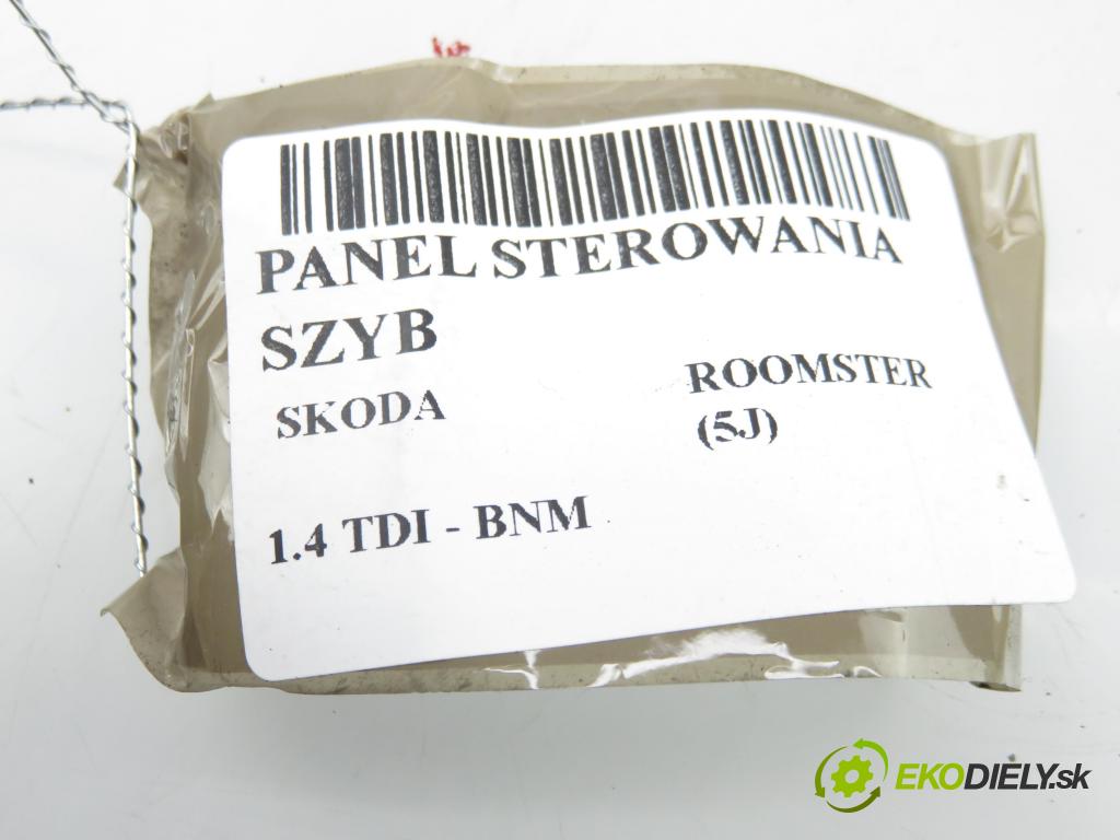 SKODA ROOMSTER (5J) KOMBIVAN 2006 51,00 1.4 TDI - BNM 1422,00 Panel ovládania okien 5J0867171A