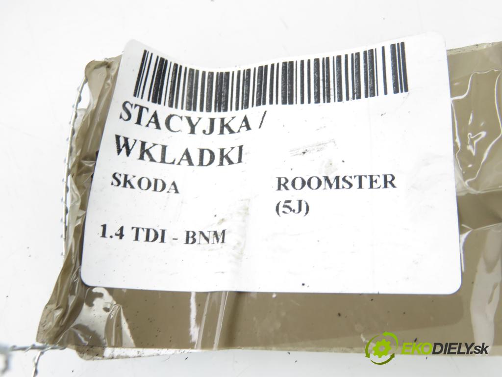 SKODA ROOMSTER (5J) KOMBIVAN 2006 51,00 1.4 TDI - BNM 1422,00 spinačka 4B0905851C (Spínacia skrinka)