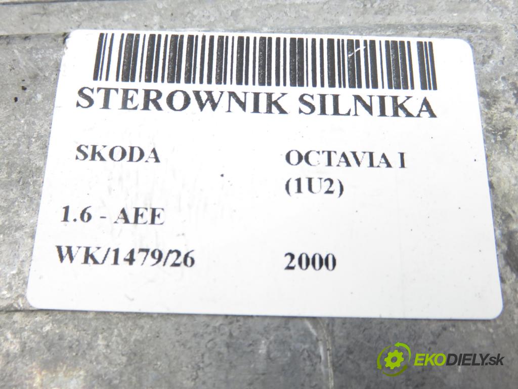SKODA OCTAVIA I (1U2) LIFTBACK 2000 55,00 1.6 - AEE 1598,00 Riadiaca jednotka Motor IAW1AVMS0 ; 6160026011 ; 032906014F