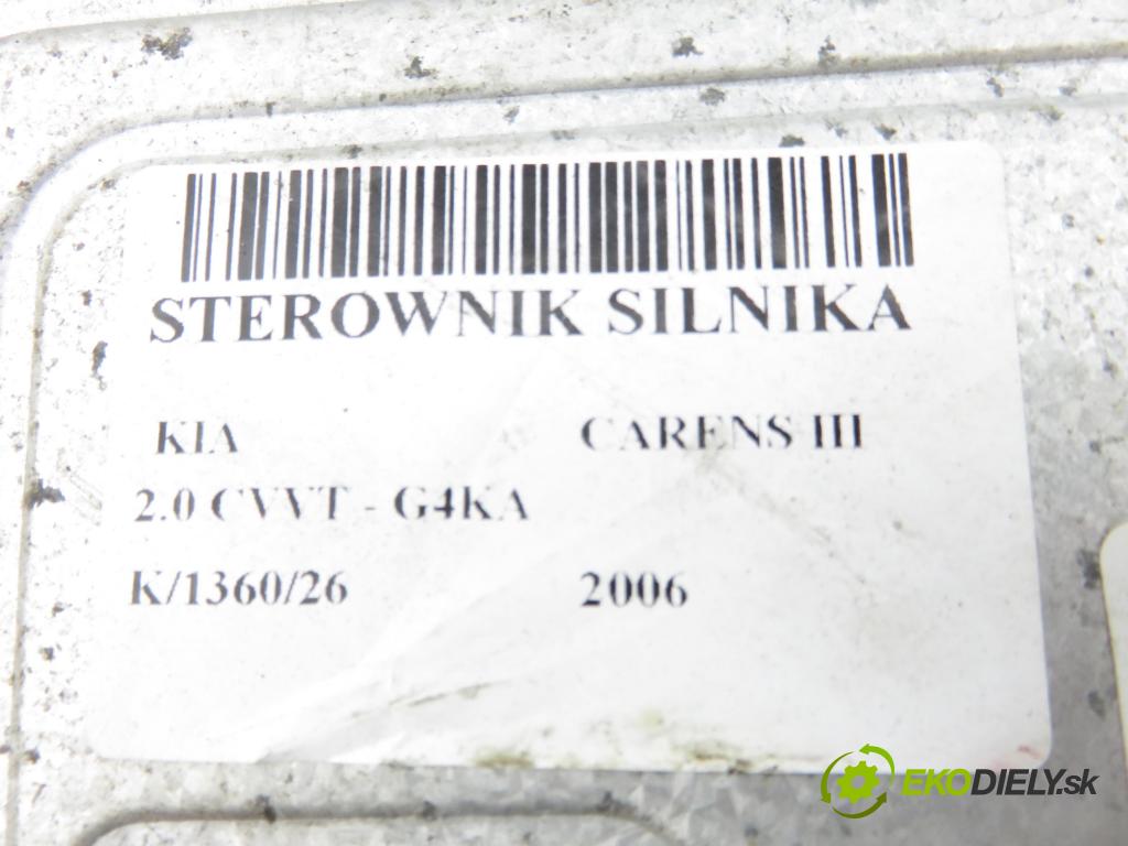 KIA CARENS III (UN) MINIVAN 2006 106,00 2.0 CVVT - G4KA 1998,00 Riadiaca jednotka Motor 3911225050 ; 5WY5266A