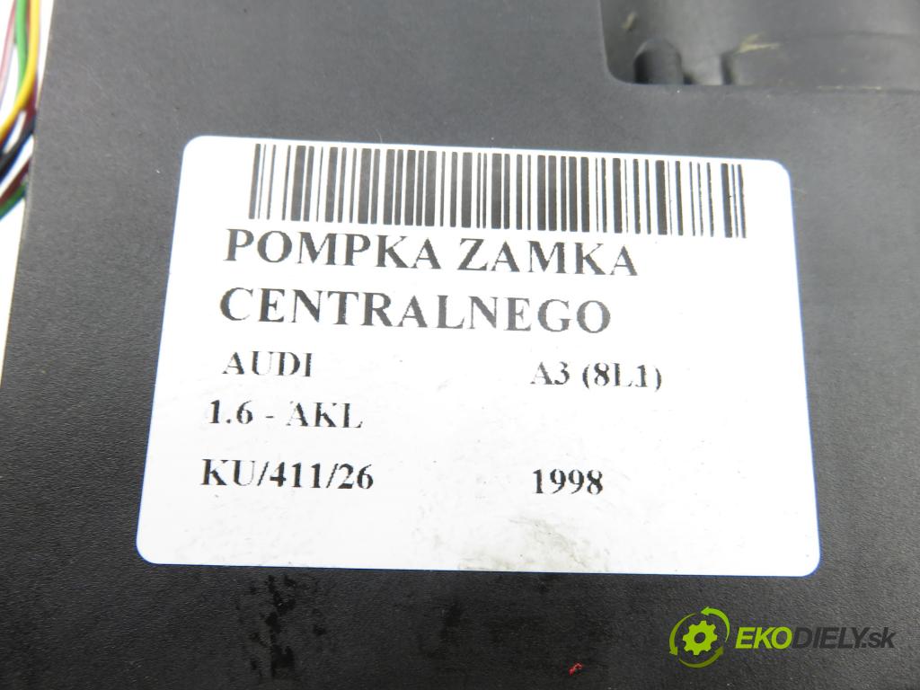 AUDI A3 (8L1) HB 1998 74,00 1.6 - AKL 1595,00 pumpa zámku centrálneho 8L0862257L