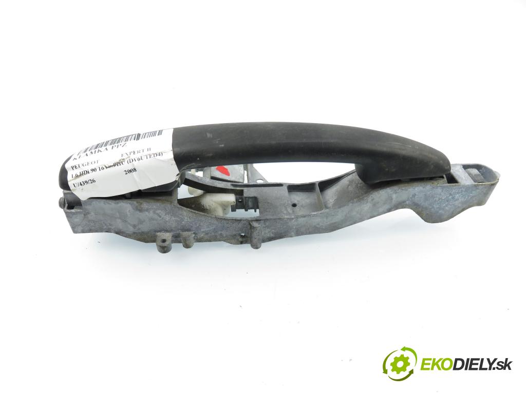 PEUGEOT EXPERT Skrzynia (VF3A_, VF3U_, VF3X_) FURGON 2008 66,00 1.6 HDi 90 16V - 9HU (DV6UTED4) 1560,00 Kľučka