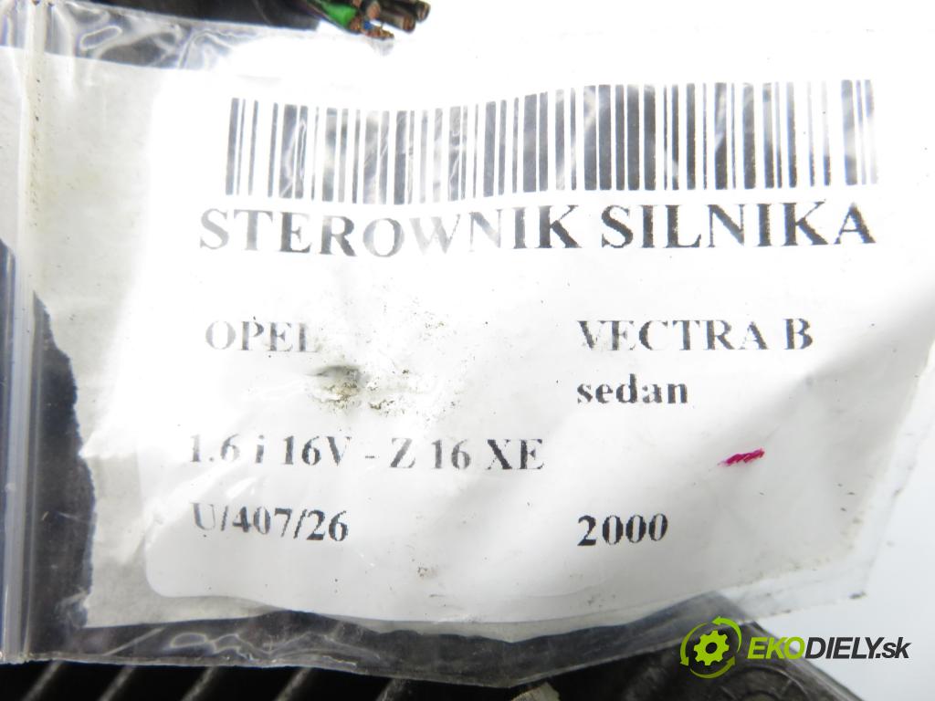 OPEL VECTRA B (J96) SEDAN 2000 74,00 1.6 i 16V - Z 16 XE 1598,00 řídící jednotka motora 09353489