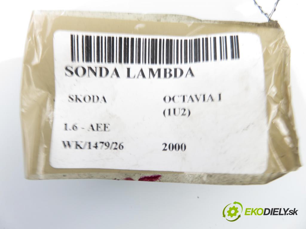 SKODA OCTAVIA I (1U2) LIFTBACK 2000 55,00 1.6 - AEE 1598,00 sonda lambda 06A906265AM ; 0258005219 ; 0258005220 (Lambda sonda)