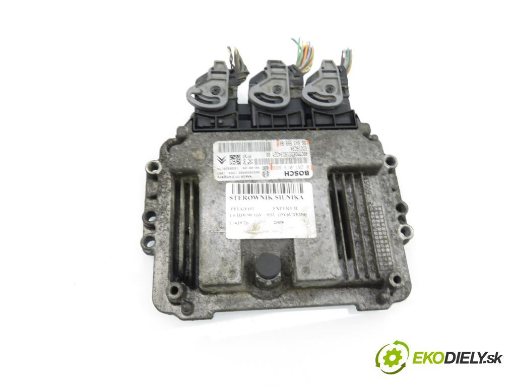 PEUGEOT EXPERT Skrzynia (VF3A_, VF3U_, VF3X_) FURGON 2008 66,00 1.6 HDi 90 16V - 9HU (DV6UTED4) 1560,00 Riadiaca jednotka Motor 0281013869 ; 9664356980