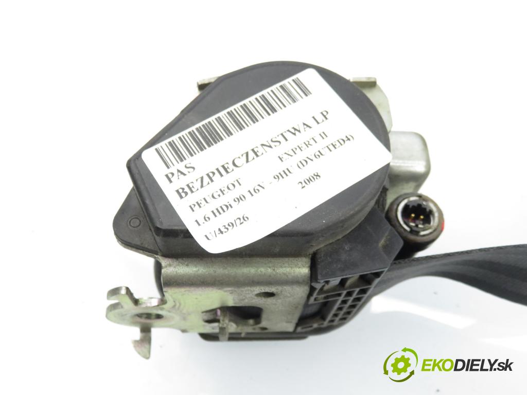 PEUGEOT EXPERT Skrzynia (VF3A_, VF3U_, VF3X_) FURGON 2008 66,00 1.6 HDi 90 16V - 9HU (DV6UTED4) 1560,00 držák BEZPEČNOST LP