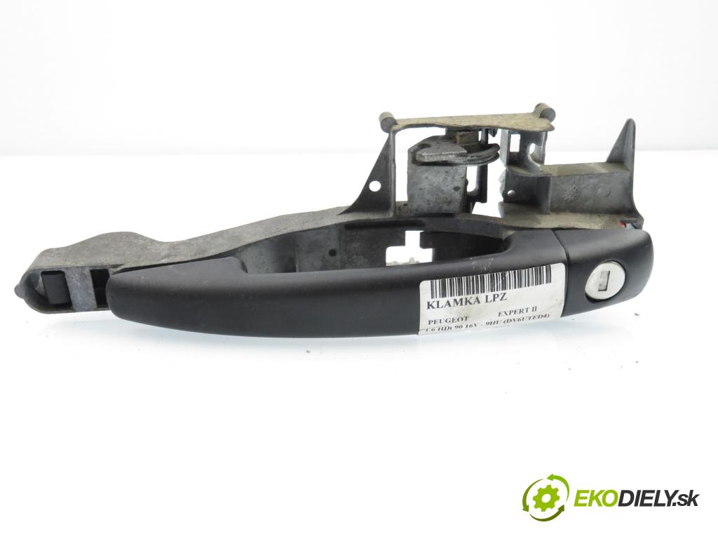PEUGEOT EXPERT Skrzynia (VF3A_, VF3U_, VF3X_) FURGON 2008 66,00 1.6 HDi 90 16V - 9HU (DV6UTED4) 1560,00 Kľučka LPZ 