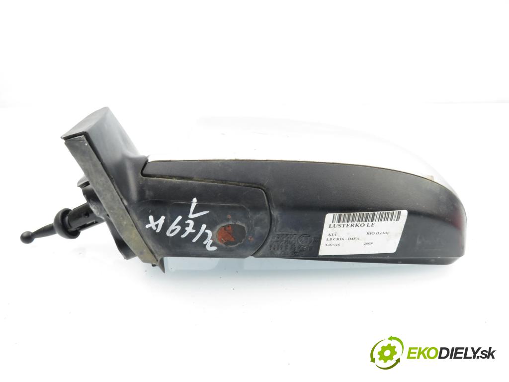 KIA RIO II (JB) HB 2008 81,00 1.5 CRDi 110 - D4FA 1493,00 Spätné zrkadlo