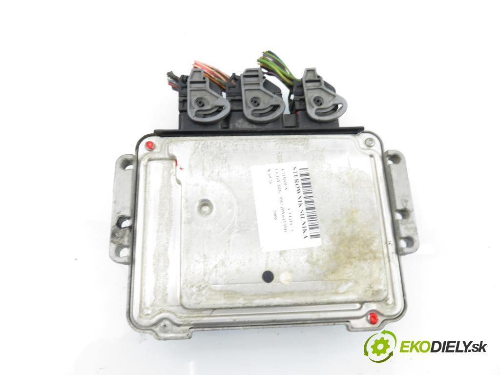 CITROEN C3 I (FC_) HB 2006 80,00 1.6 16V HDi 109 - 9HZ (DV6TED4) 1560,00 Riadiaca jednotka Motor 0281011559 ; 9660653880