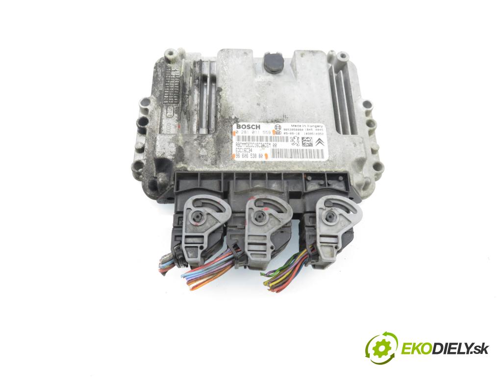CITROEN C3 I (FC_) HB 2006 80,00 1.6 16V HDi 109 - 9HZ (DV6TED4) 1560,00 Riadiaca jednotka Motor 0281011559 ; 9660653880