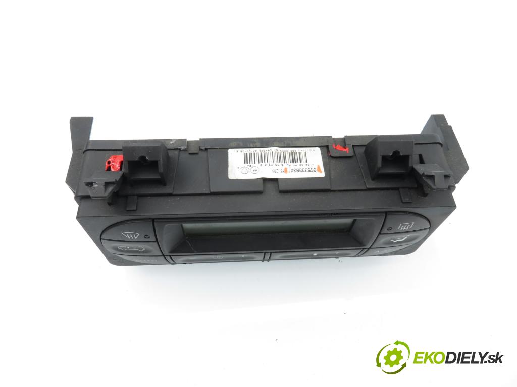 CITROEN C3 I (FC_) HB 2006 80,00 1.6 16V HDi 109 - 9HZ (DV6TED4) 1560,00 Panel kúrenia KLIMATRONIK 96533393XT