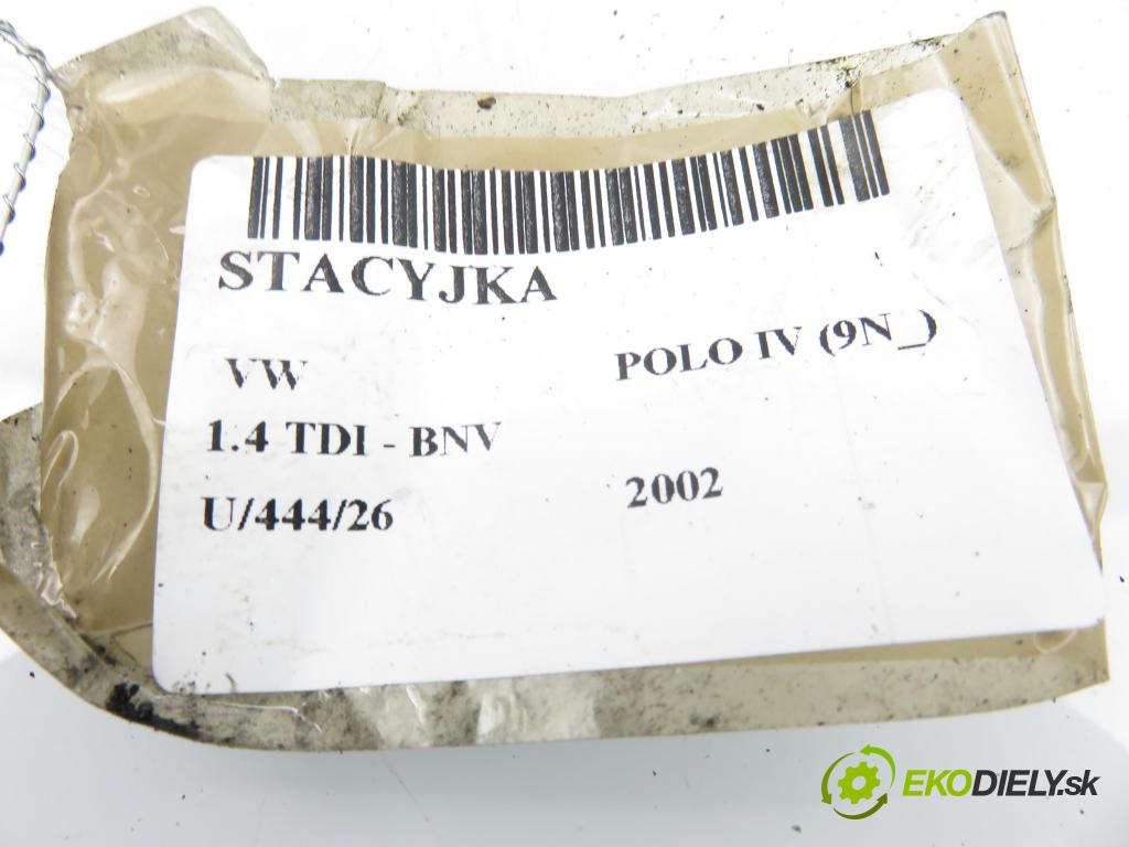 VW POLO (9N_) HB 2002 59,00 1.4 TDI - BNV 1422,00 spinačka 4B0905851C (Spínacia skrinka)