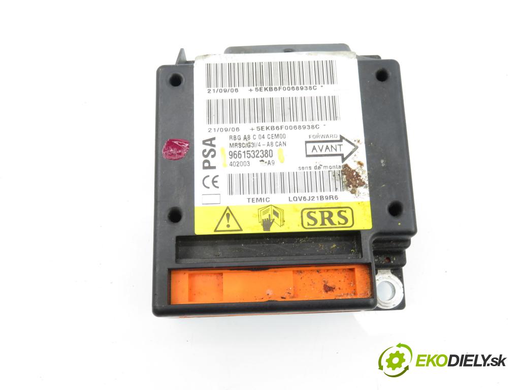 CITROEN C3 I (FC_) HB 2006 44,00 1.1 i - HFX (TU1A) 1124,00 MODUL air BAG 9661532380