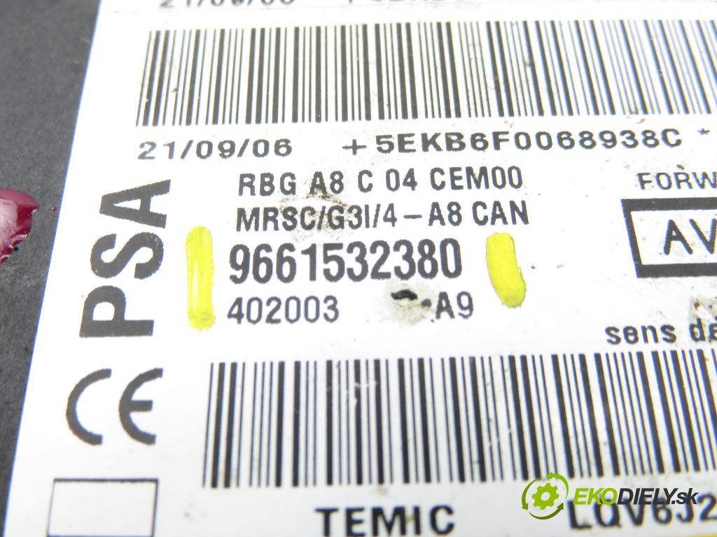 CITROEN C3 I (FC_) HB 2006 44,00 1.1 i - HFX (TU1A) 1124,00 MODUL air BAG 9661532380