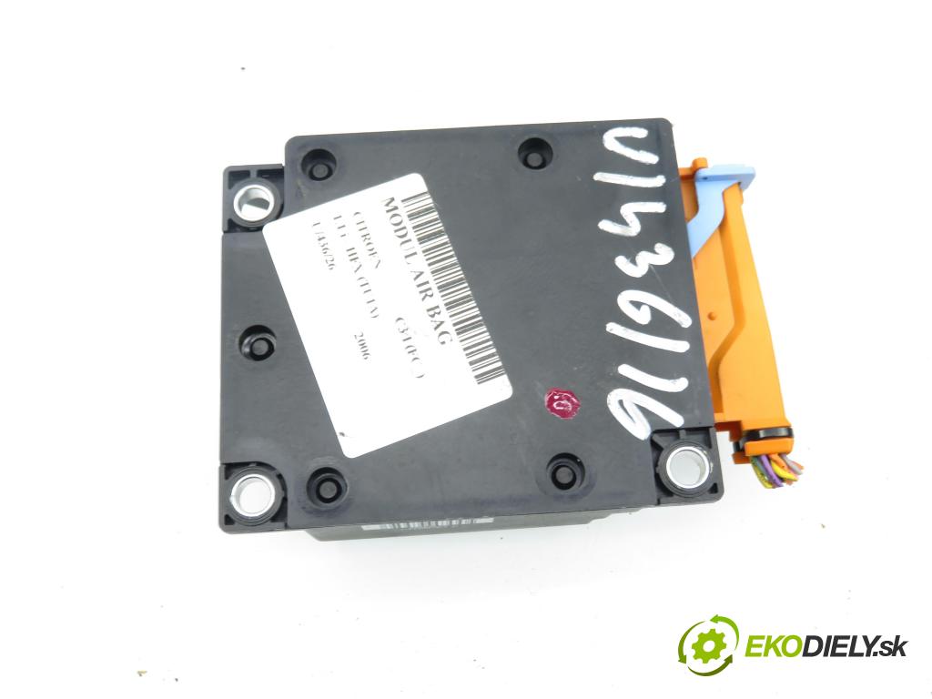 CITROEN C3 I (FC_) HB 2006 44,00 1.1 i - HFX (TU1A) 1124,00 MODUL air BAG 9661532380