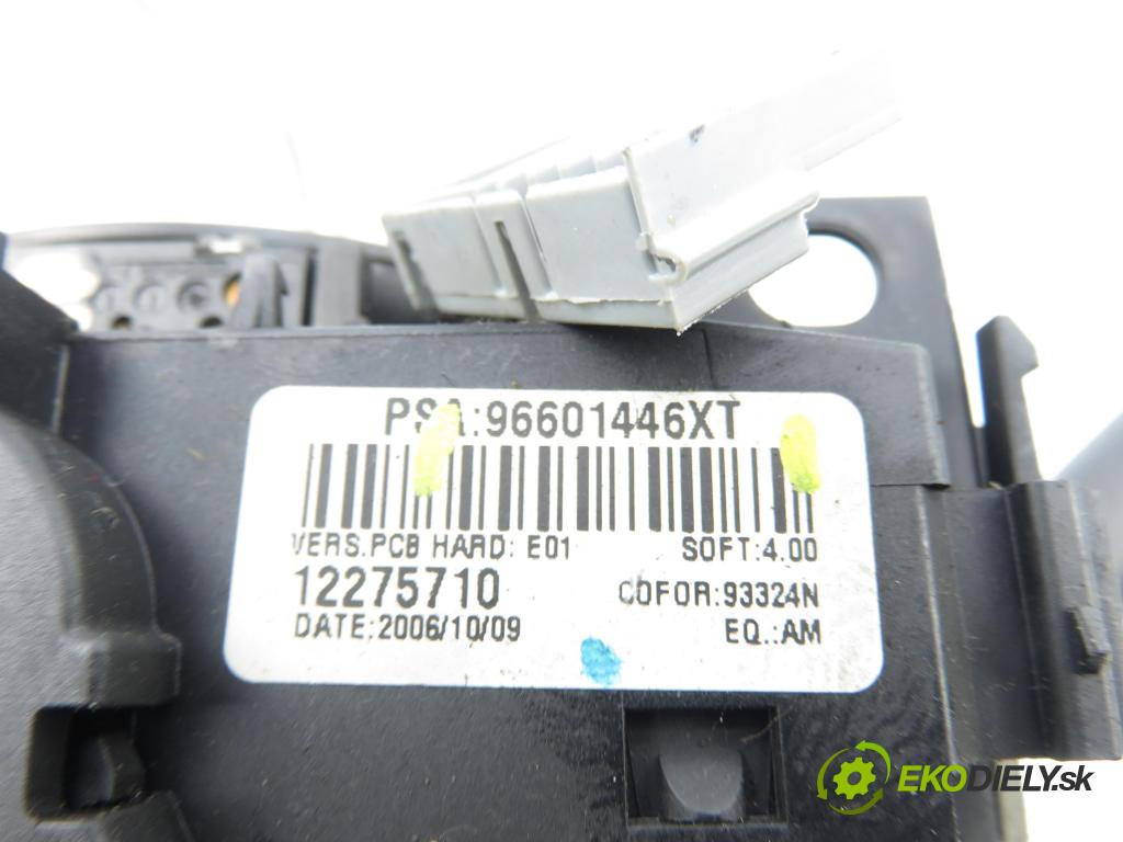 CITROEN C3 I (FC_) HB 2006 44,00 1.1 i - HFX (TU1A) 1124,00 páčka/prepínač 96601446XT