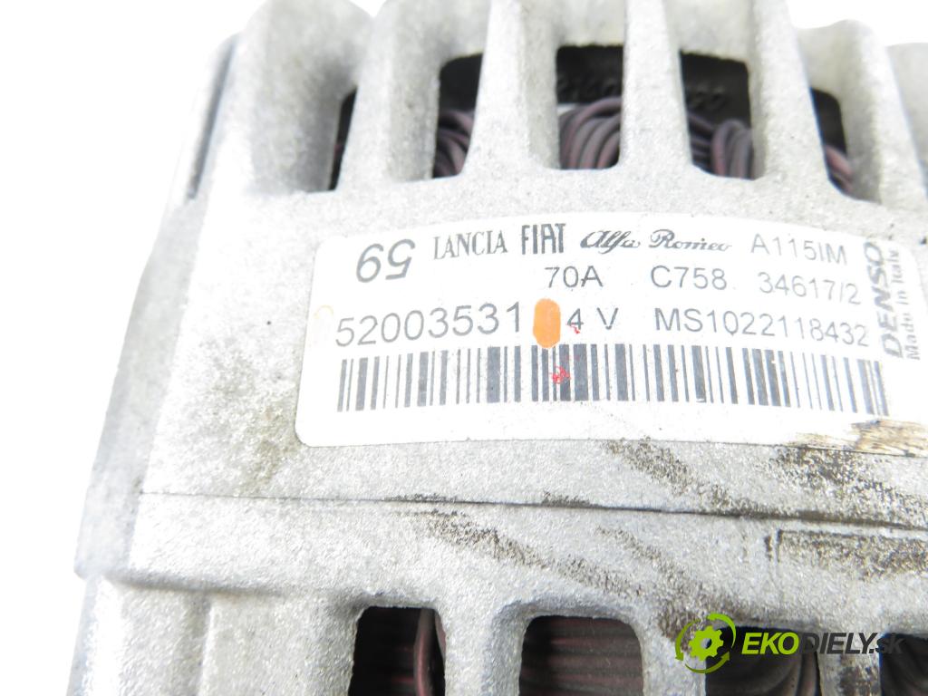 FIAT GRANDE PUNTO (199_) HB 2009 57,00 1.4 - 350 A1.000 1368,00 Alternátor 52003531 (Alternátor)
