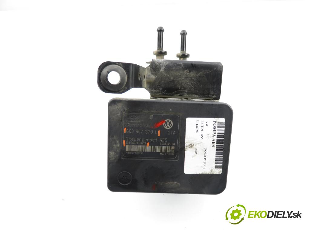 VW POLO (9N_) HB 2002 59,00 1.4 TDI - BNV 1422,00 Pumpa ABS 10096003323 ; 6Q0907379L ; 6Q0614117H (Pumpa ABS)