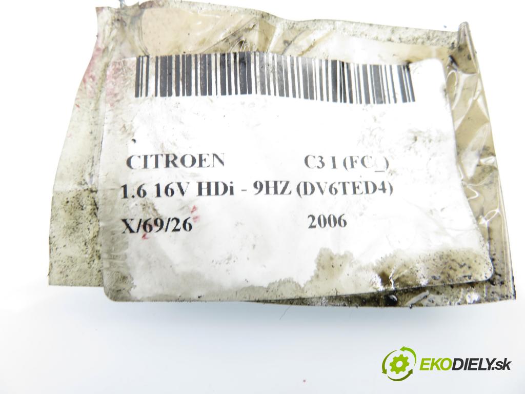 CITROEN C3 I (FC_) HB 2006 80,00 1.6 16V HDi - 9HZ (DV6TED4) 1560,00 rezonátor vzduchu 9653777980