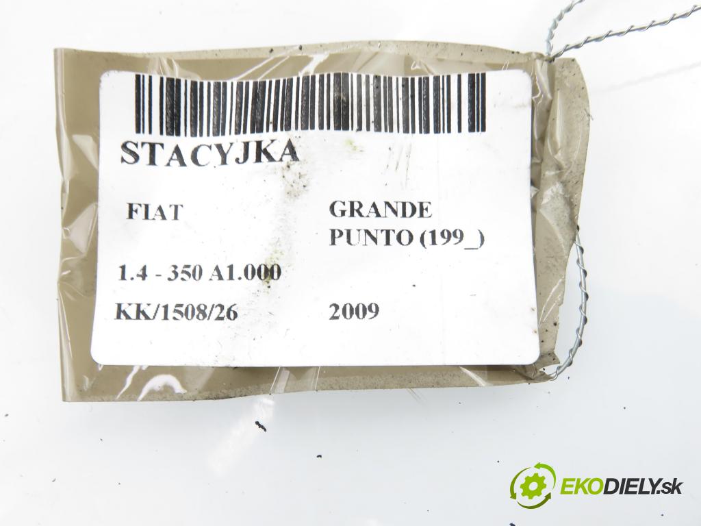 FIAT GRANDE PUNTO (199_) HB 2009 57,00 1.4 - 350 A1.000 1368,00 spinačka 51813197 ; 01098401 (Spínacia skrinka)