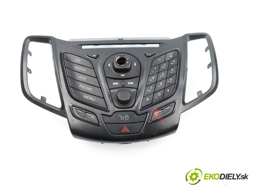 FORD FIESTA VI Van HB 2010 51,00 1.4 TDCi - KVJA 1399,00 ovladač rádia 8A6T18K811BE