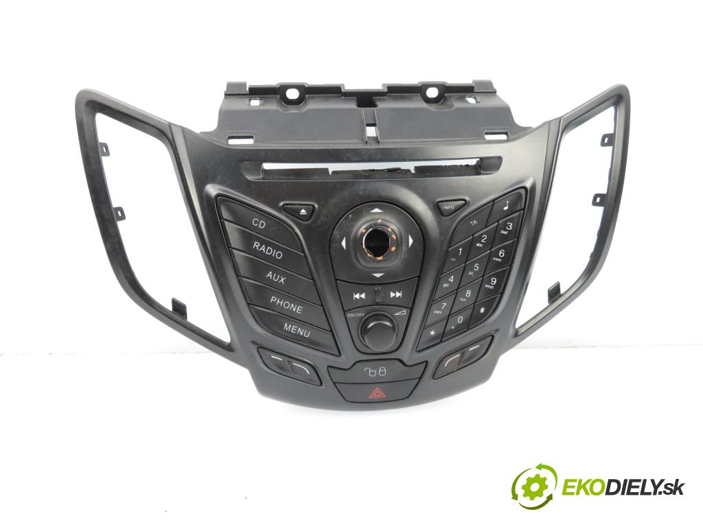 FORD FIESTA VI Van HB 2010 51,00 1.4 TDCi - KVJA 1399,00 ovladač rádia 8A6T18K811BE