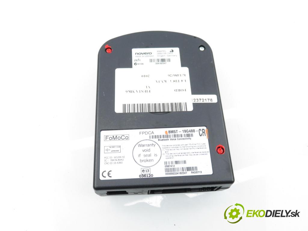 FORD FIESTA VI Van HB 2010 51,00 1.4 TDCi - KVJA 1399,00 MODUL BLUETOOTH 8M5T19G488CR