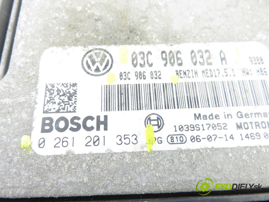 VW GOLF V (1K1) HB 2006 55,00 1.4 16V - BCA 1390,00 Riadiaca jednotka Motor 03C906032A ; 03C906032 ; 0261201353