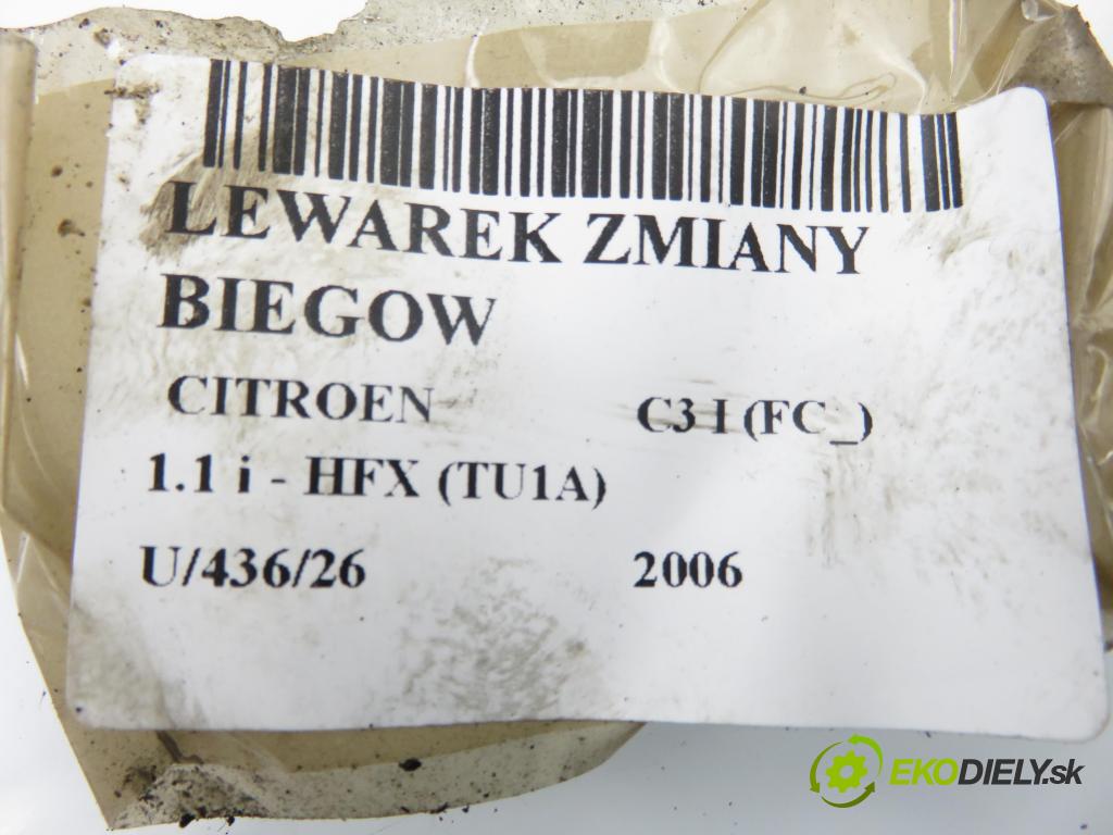 CITROEN C3 I (FC_) HB 2006 44,00 1.1 i - HFX (TU1A) 1124,00 ZVEDÁK: 9681359280