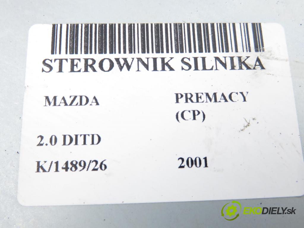 MAZDA PREMACY (CP) MINIVAN 2001 74,00 2.0 DITD 0,00 Riadiaca jednotka Motor 2758005773 ; RF4P18881D