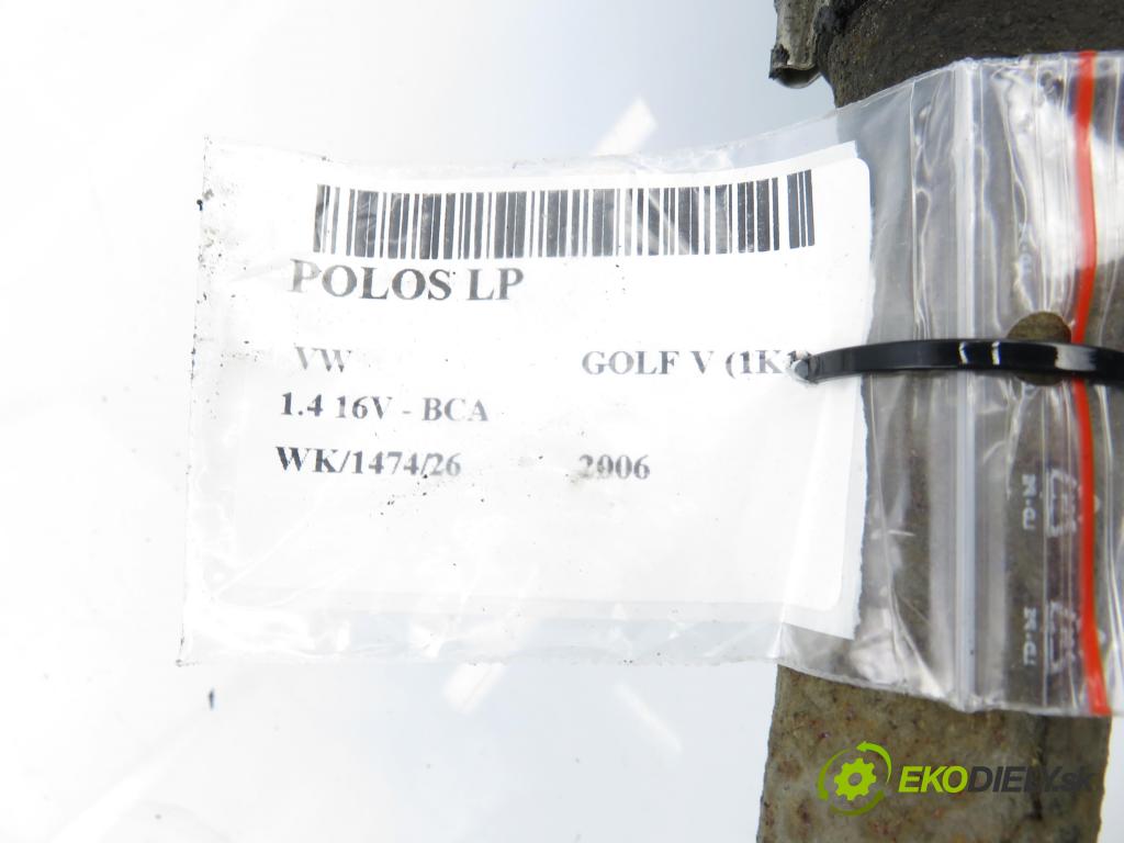 VW GOLF V (1K1) HB 2006 55,00 1.4 16V - BCA 1390,00 Poloos LP