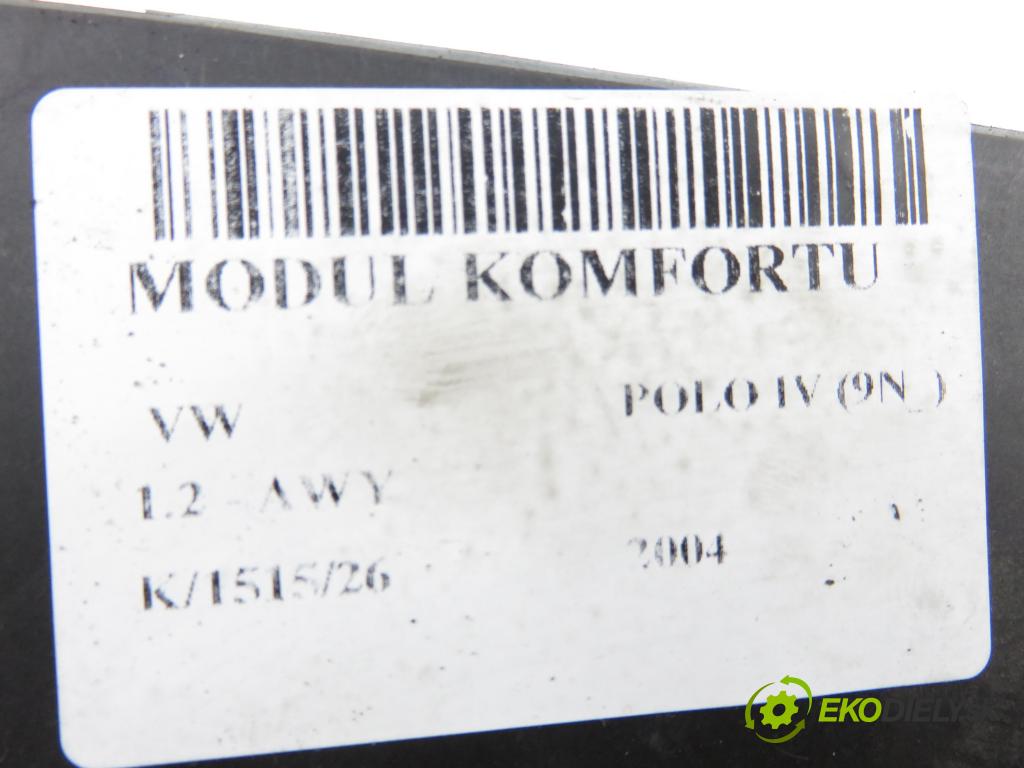 VW POLO (9N_) HB 2004 40,00 1.2 - AWY 1198,00 MODUL komfortu 5WK48212C ; 6Q1937049C