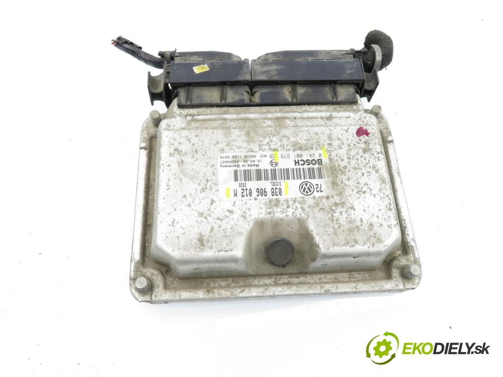 VW GOLF IV (1J1) HB 1999 66,00 1.9 TDI - AGR 1896,00 Riadiaca jednotka Motor 038906012M ; 0281001979