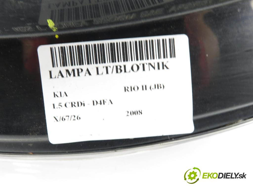 KIA RIO II (JB) HB 2008 81,00 1.5 CRDi - D4FA 1493,00 světlo levé zadní 924011G2L