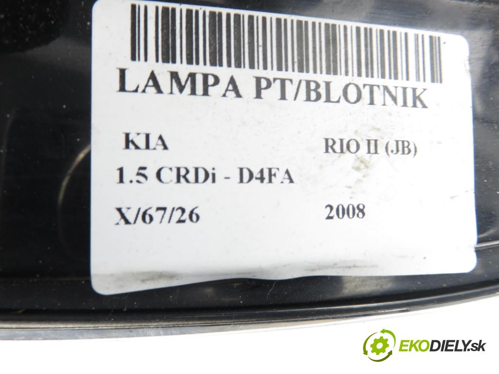 KIA RIO II (JB) HB 2008 81,00 1.5 CRDi - D4FA 1493,00 světlo pravé zadní 924021G2R