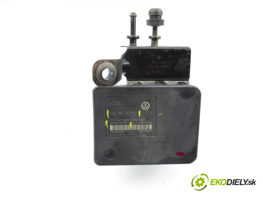 VW POLO (9N_) HB 2004 40,00 1.2 6V 54 - AWY 1198,00 Pumpa ABS 6Q0907379L ; 10096003323 ; 6Q0614117H (Pumpa ABS)