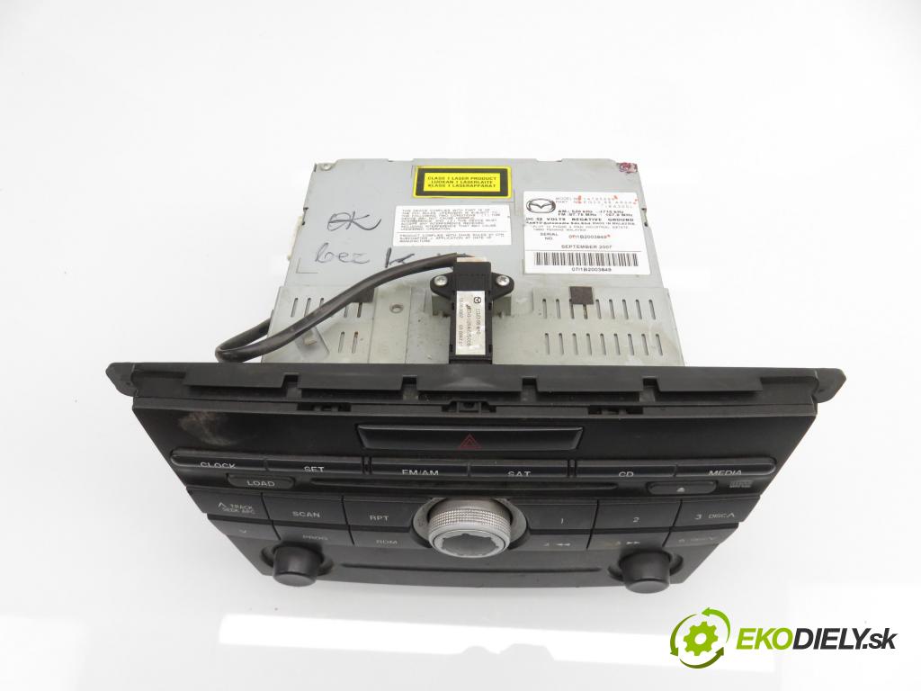 MAZDA CX-7 (ER) SUV 2008 182,00 2.3 244 - L3-VDT 2261,00 RADIO CD EG2366AR0A