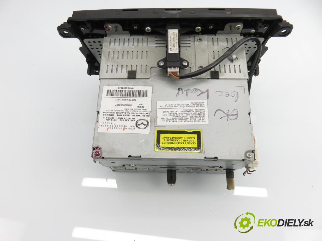 MAZDA CX-7 (ER) SUV 2008 182,00 2.3 244 - L3-VDT 2261,00 RADIO CD EG2366AR0A