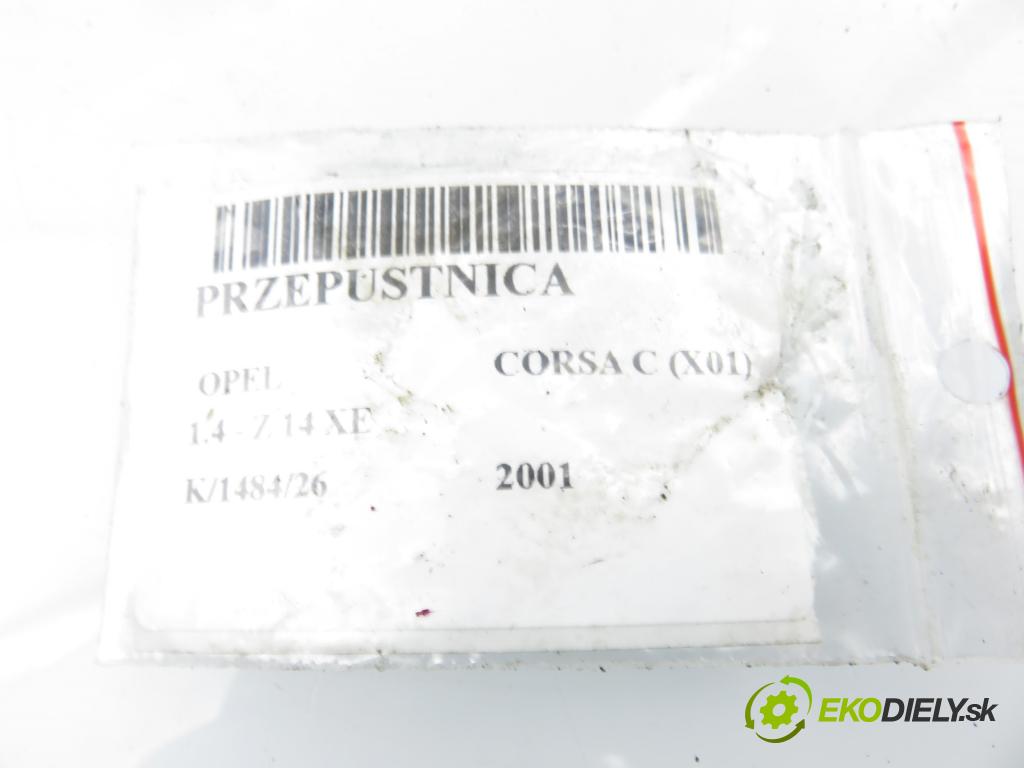 OPEL CORSA C (X01) HB 2001 66,00 1.4 - Z 14 XE 1389,00 Škrtiaca klapka 25177983 (Škrtiaca klapka)