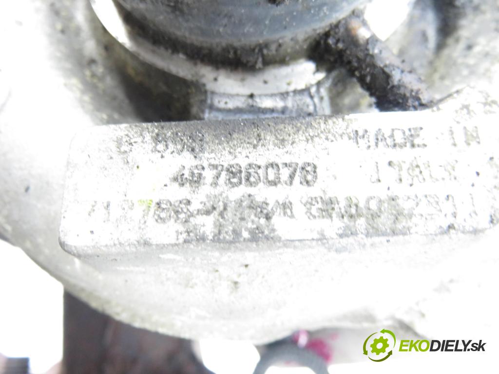 FIAT STILO (192_) HB 2003 85,00 1.9 JTD 115 - 192 A1.000 1910,00 Turbodúchadlo 46786078 (Turbodúchadlo (kompletné))