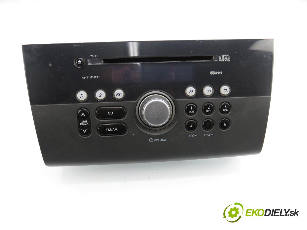 SUZUKI SWIFT III (MZ, EZ) HB 2005 68,00 1.3 4x4 (RS 413) - M13A 1328,00 RADIO CD 3910162J0