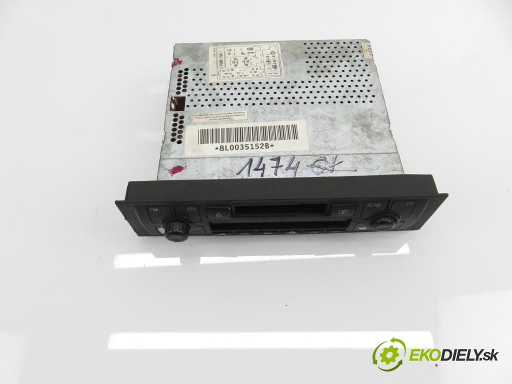 AUDI A3 (8L1) HB 2002 92,00 1.8 - APG 1781,00 RADIO Modul 8L0035152B