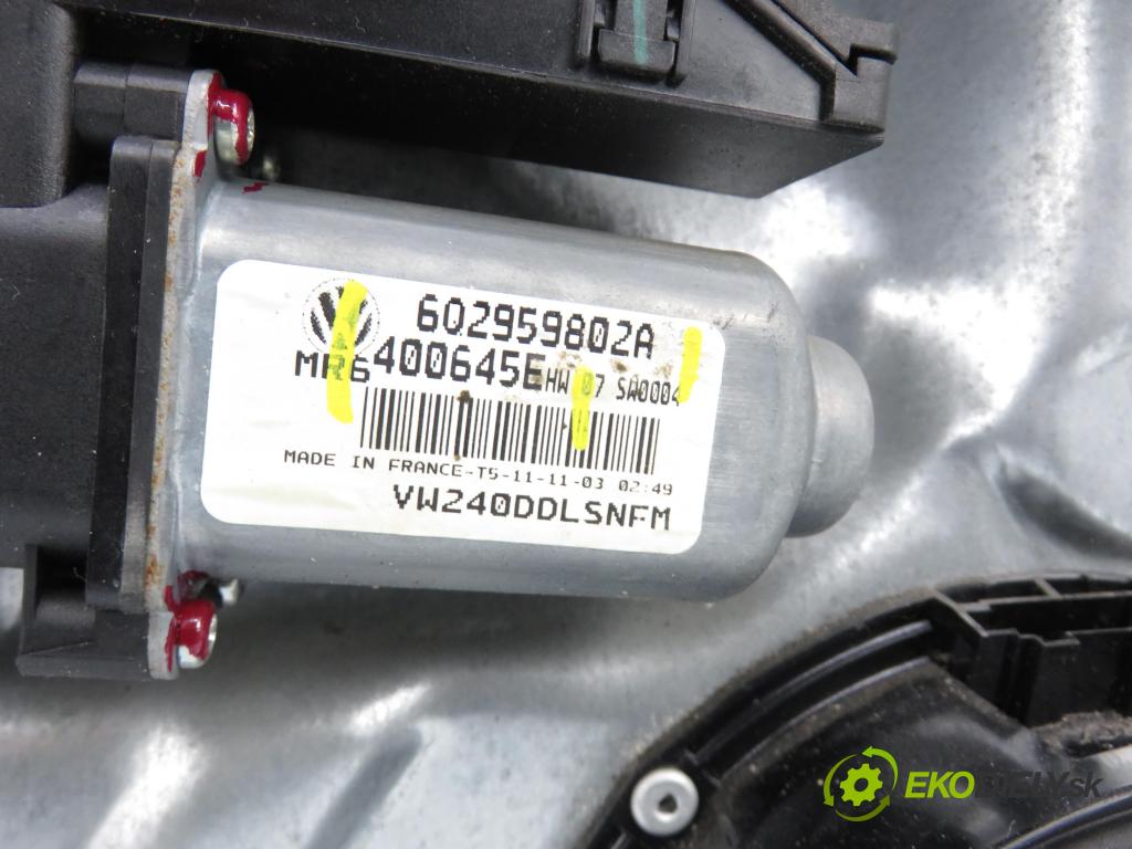 VW POLO (9N_) HB 2004 40,00 1.2 - AWY 1198,00 mechanismus oken 6Q2959802A ; 400645E